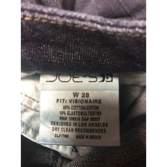$178 Joe's Jeans The Visionaire Mid Rise Bootcut Camille Wash Denim 28 NEW - Picture 9 of 10